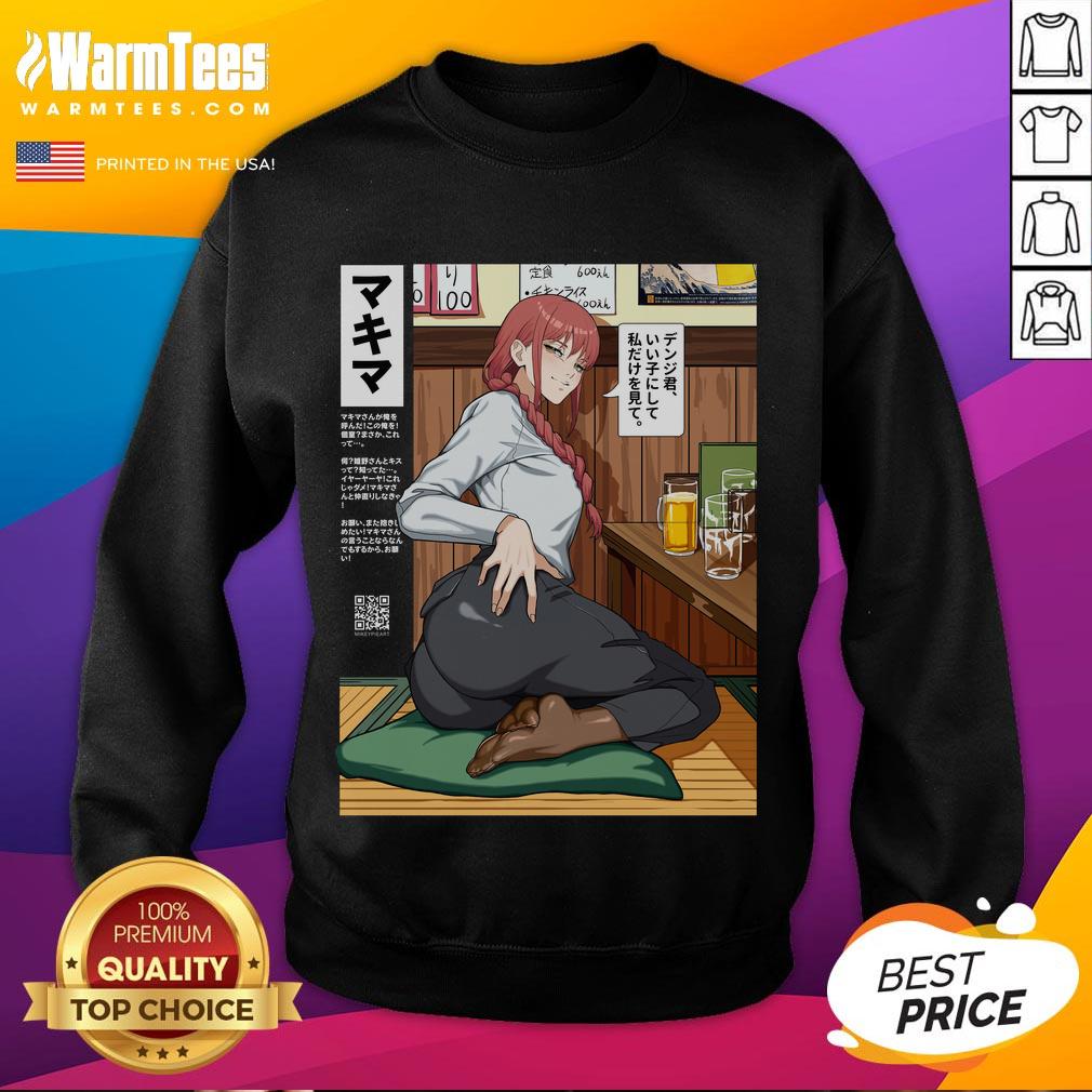 Hot Chainsaw Man Mikey Pie Makima Ass T-Shirt - Image 5