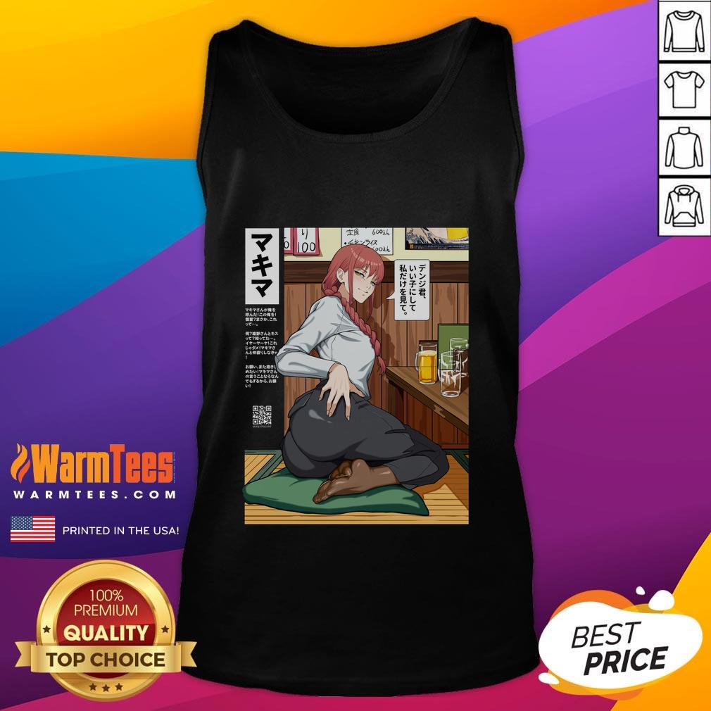 Hot Chainsaw Man Mikey Pie Makima Ass T-Shirt - Image 4