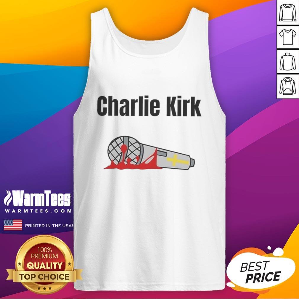 Hot Charlie Kirk Mic Drop Memorial T-Shirt - Image 4