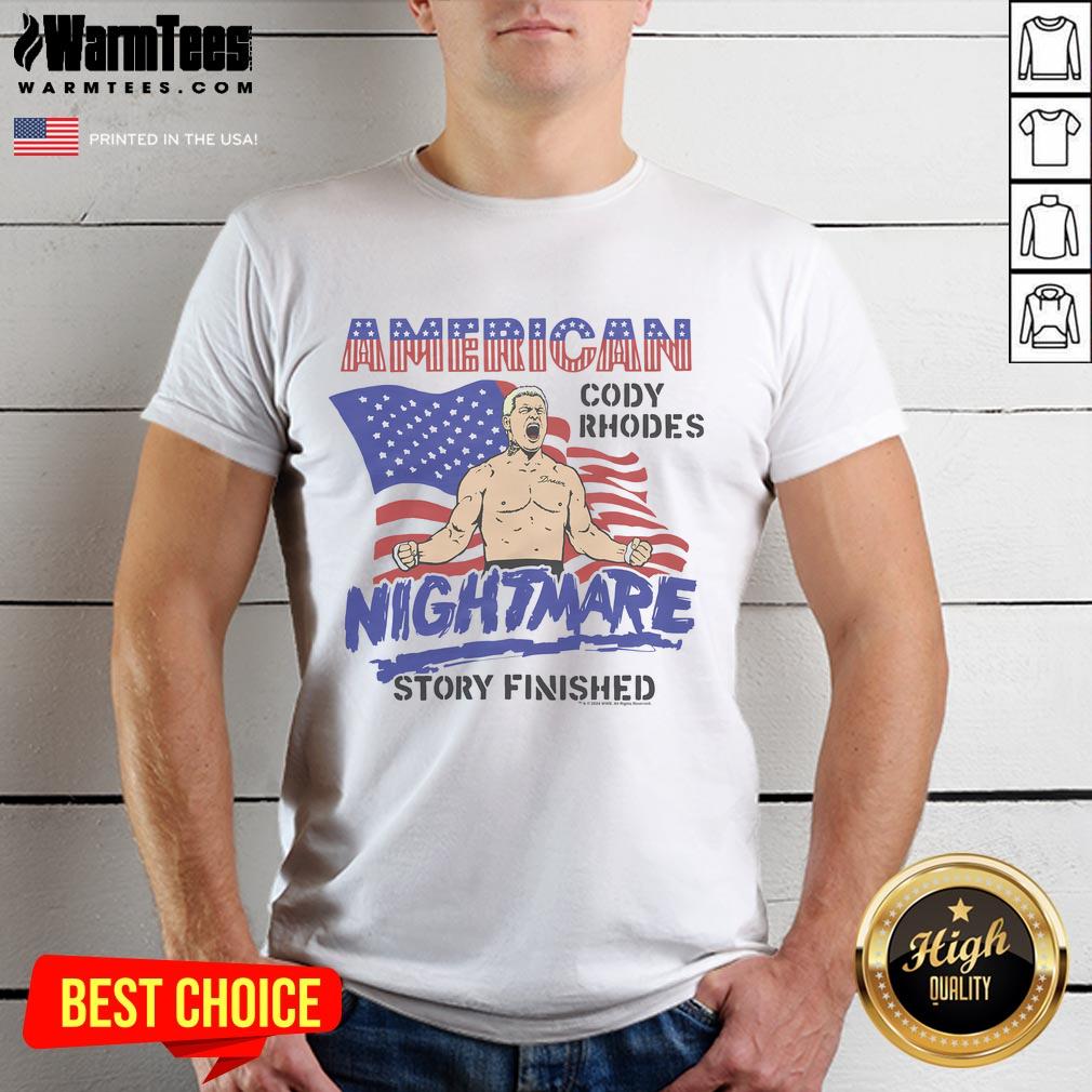 Hot Cody Rhodes American Nightmare Story Finished T-Shirt