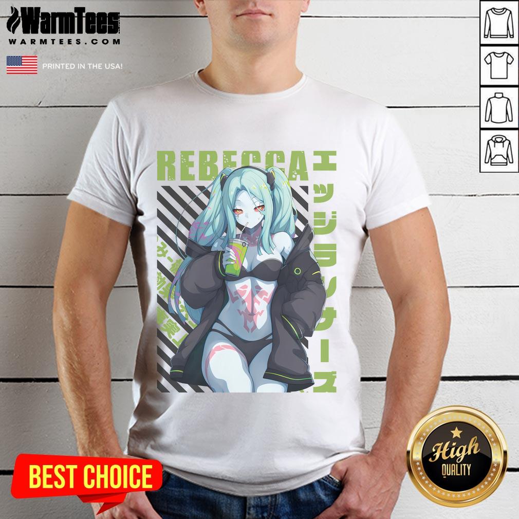 Hot Cyberpunk Edgerunners Rebecca T-Shirt