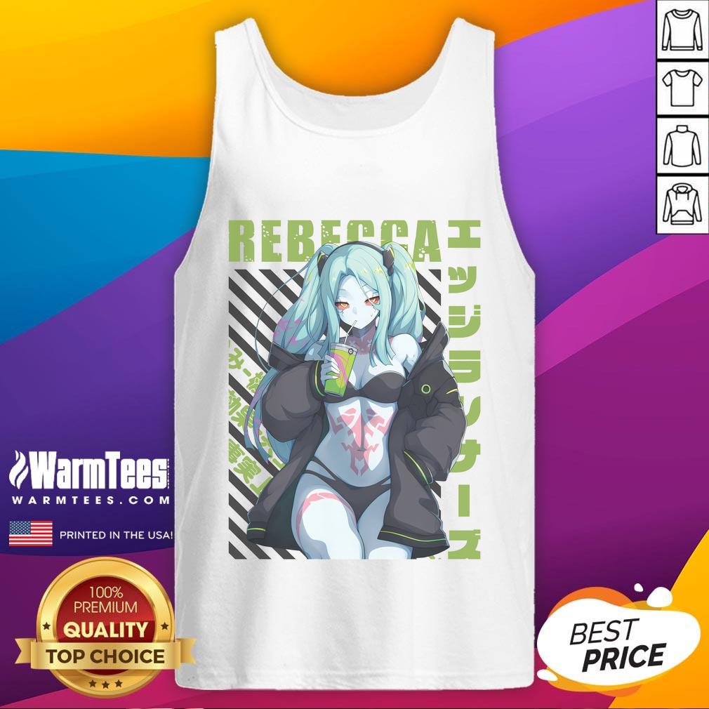 Hot Cyberpunk Edgerunners Rebecca T-Shirt - Image 4