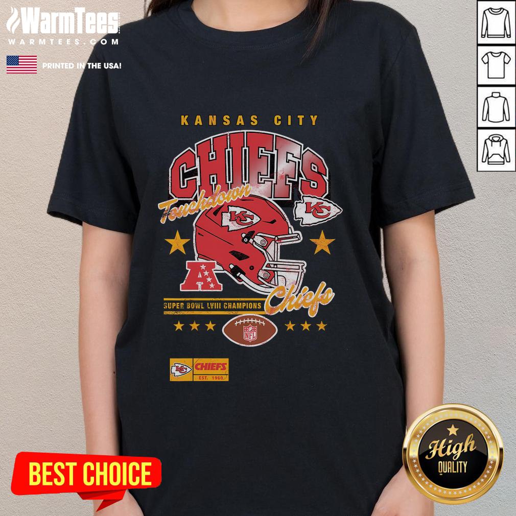 Hot Darcy McQueeny X Kansas City Chiefs NFL T-Shirt - Image 3