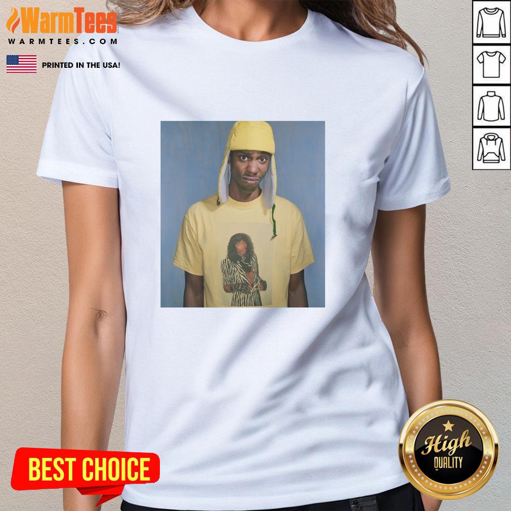Hot Dave Chappelle Rick James T-Shirt - Image 3