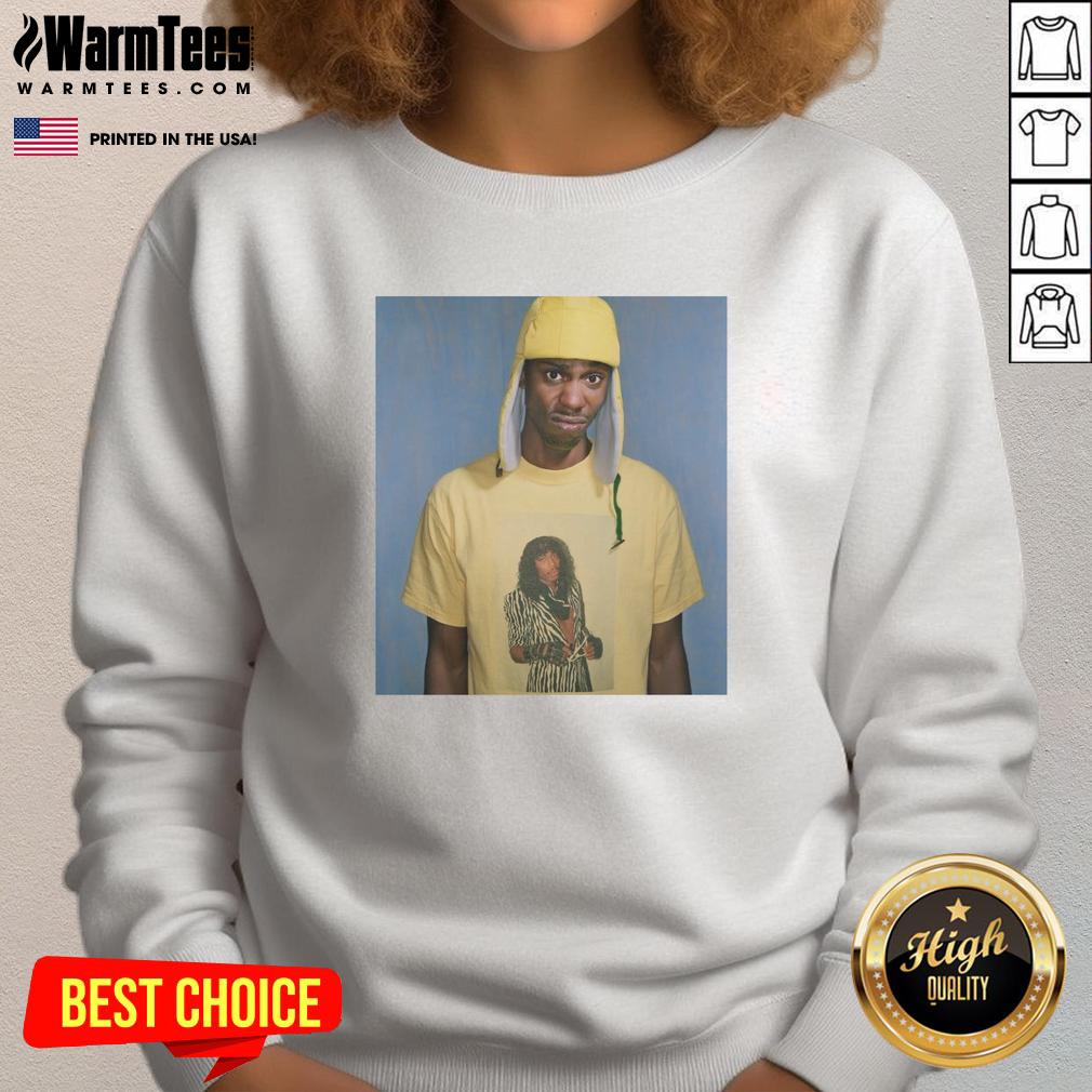 Hot Dave Chappelle Rick James T-Shirt - Image 5
