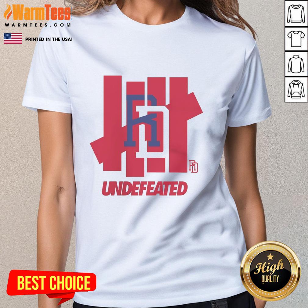 Hot Dominican Republic Baseball Undefeated Shirt - Image 3