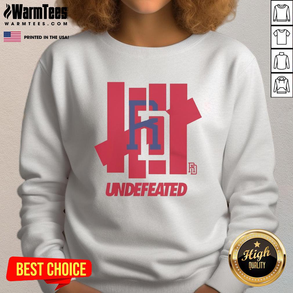 Hot Dominican Republic Baseball Undefeated Shirt - Image 5