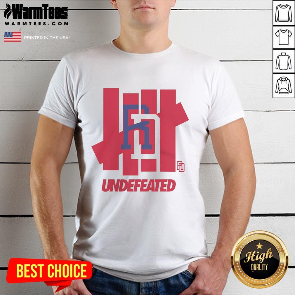 Hot Dominican Republic Baseball Undefeated Shirt
