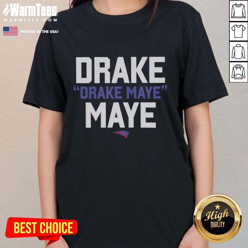 Hot Drake Drake Maye Maye Logo T-Shirt - Image 3