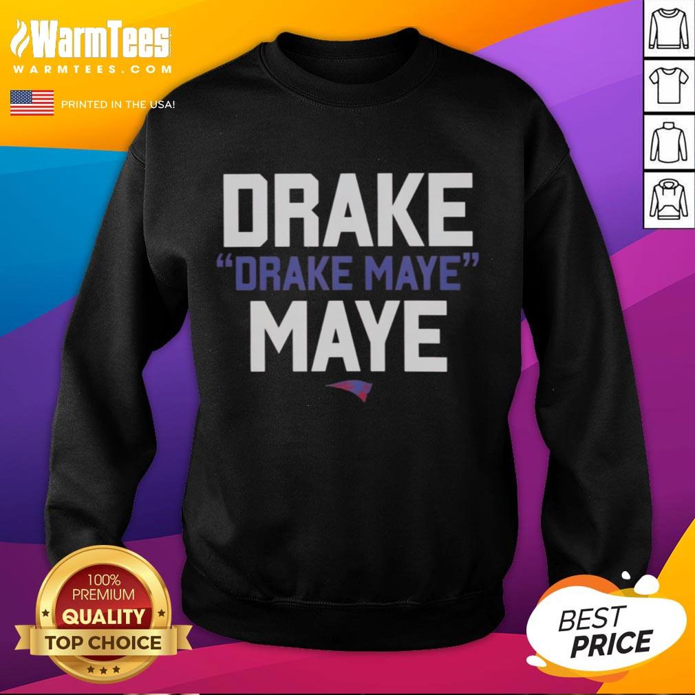 Hot Drake Drake Maye Maye Logo T-Shirt - Image 5