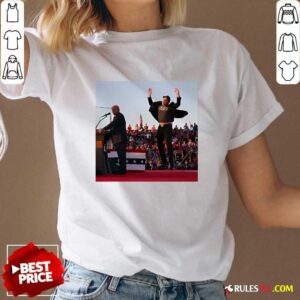 Alternative view of Hot Elon Musk Jumped For Trump At Butler Rally Poster T-Shirt