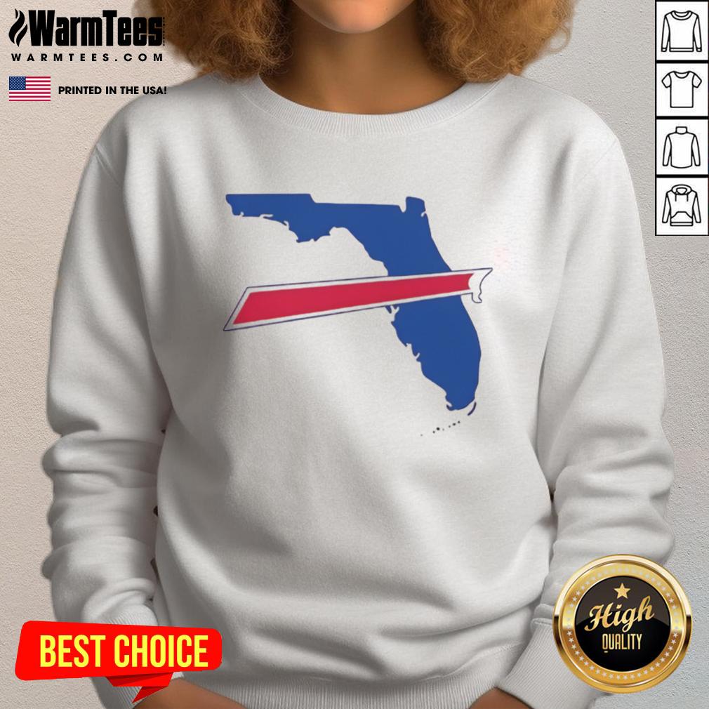 Hot Florida Buffalo Bills Logo T-Shirt - Image 5
