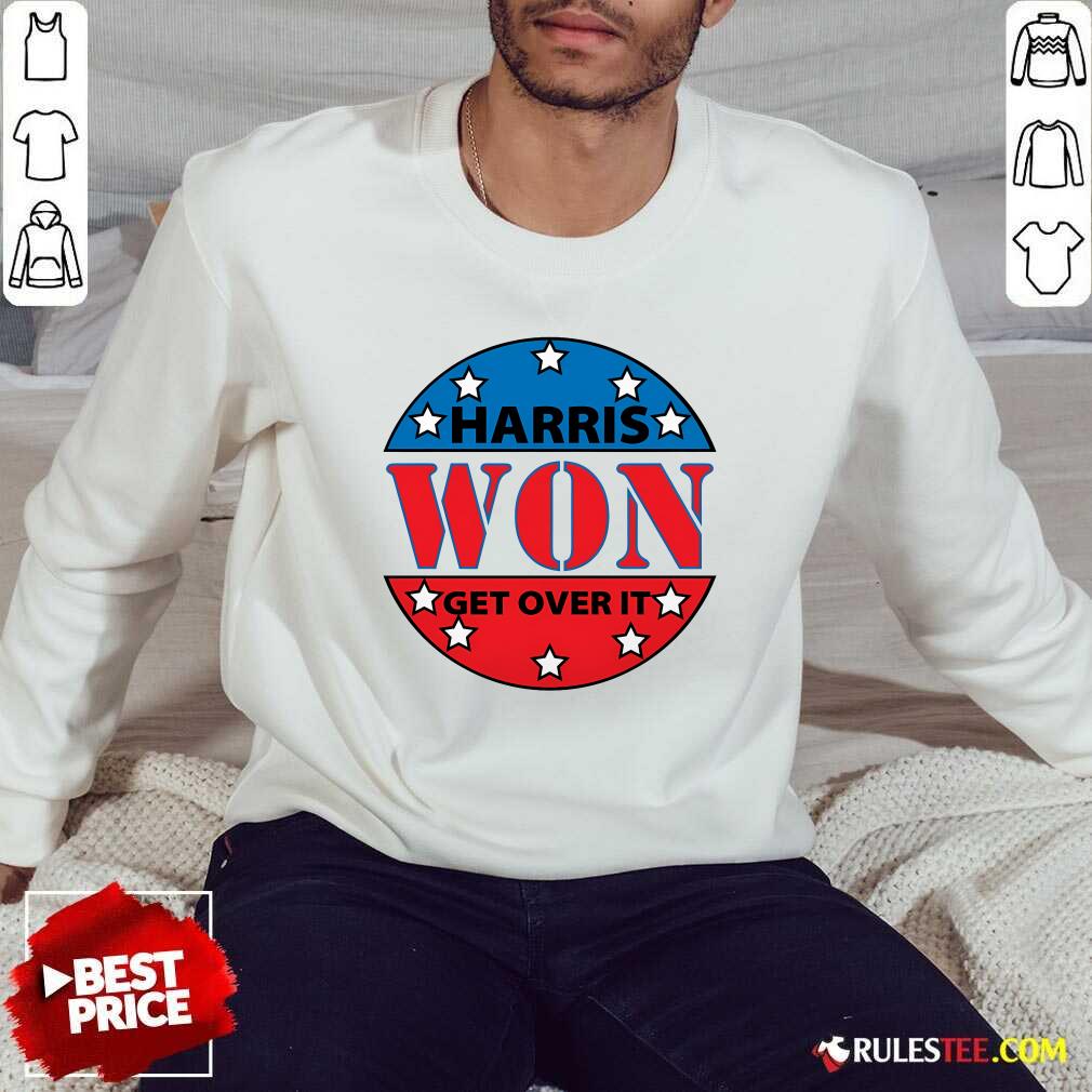 Hot Harris Won 24 Us Presidential Election T-Shirt - Image 4