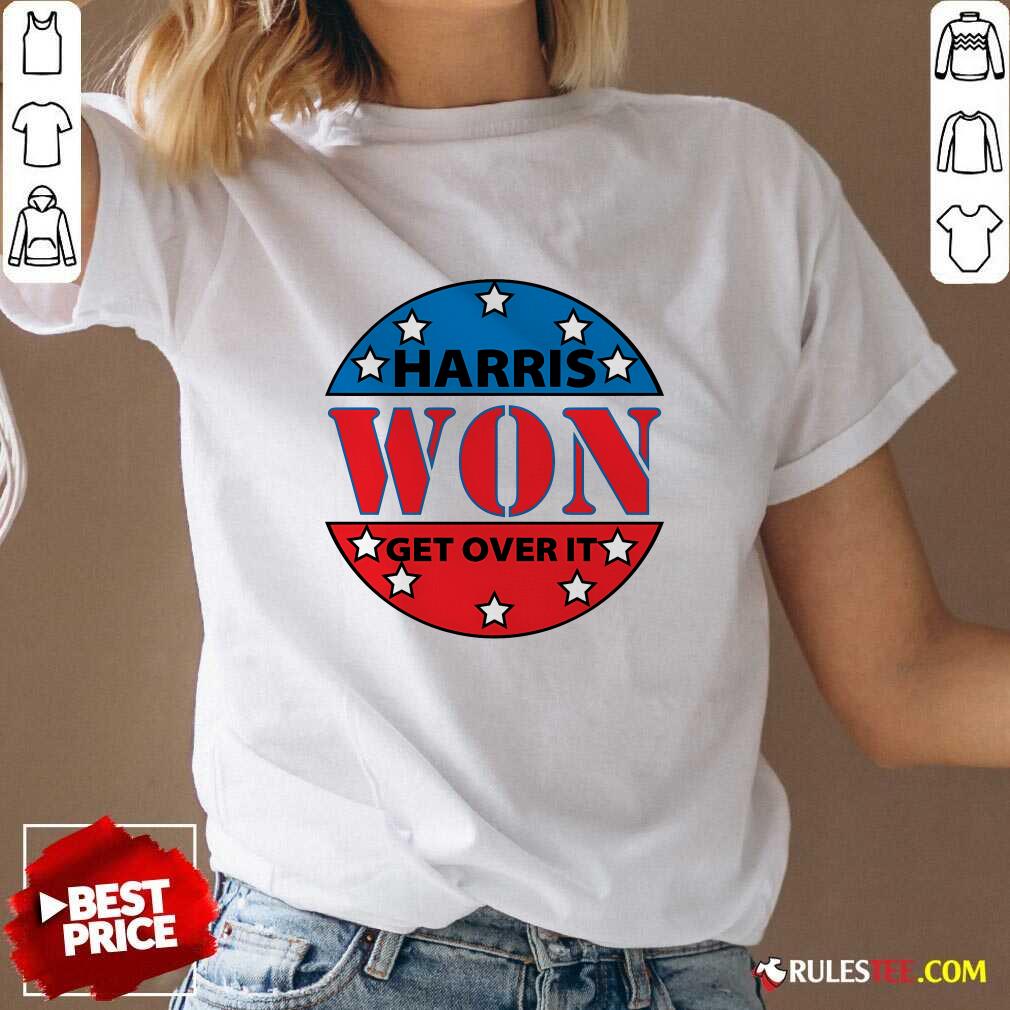 Hot Harris Won 24 Us Presidential Election T-Shirt - Image 2