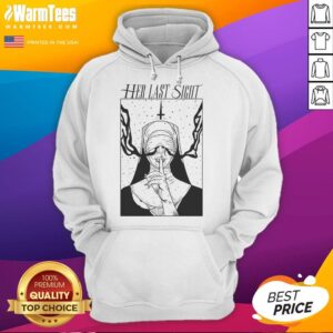 Alternative view of Hot Her Last Sight Nun T-Shirt