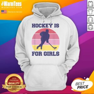 Alternative view of Hot Hockey Is For Girl T-Shirt