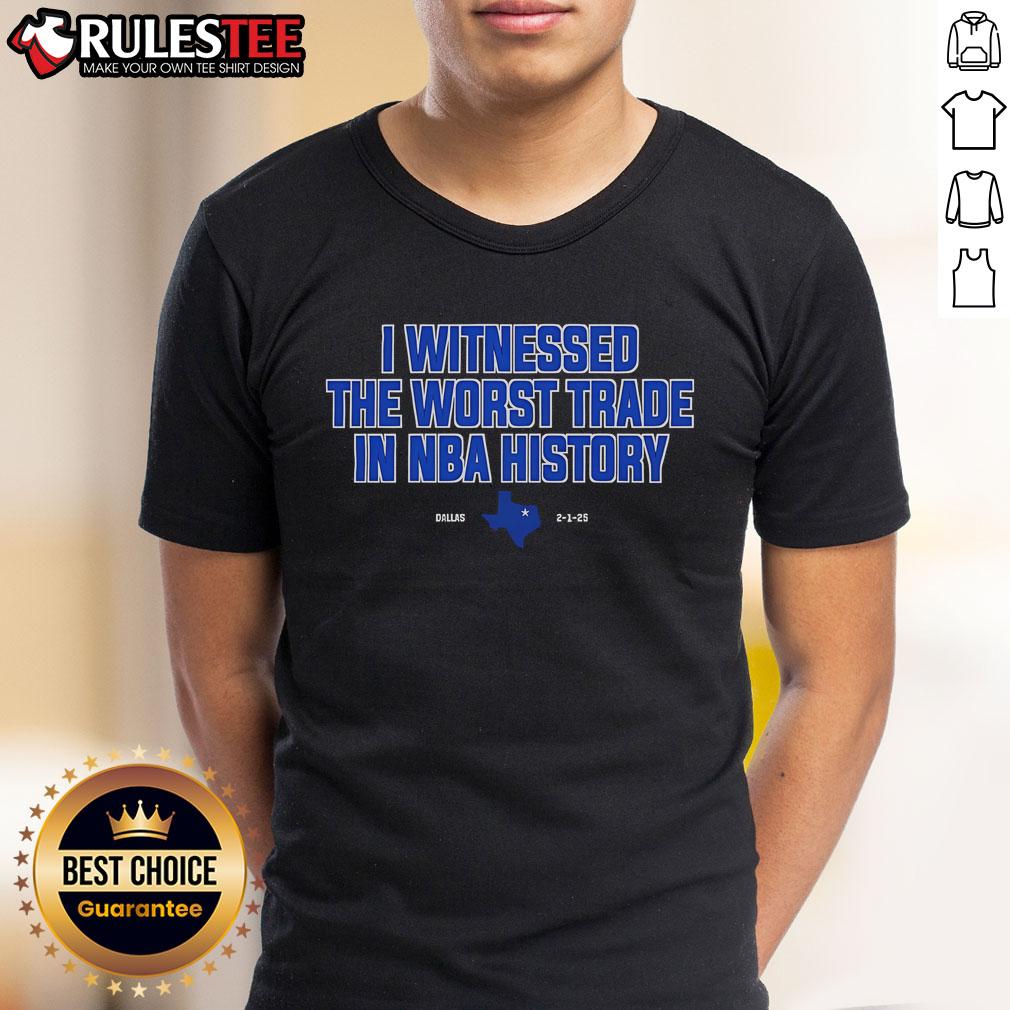 Hot I Witnessed The Worst Trade In NBA History T-Shirt