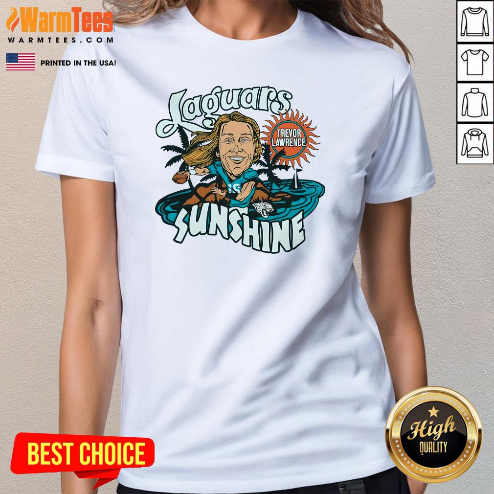 Hot Jacksonville Jaguars Trevor Lawrence Sunshine T-Shirt - Image 2