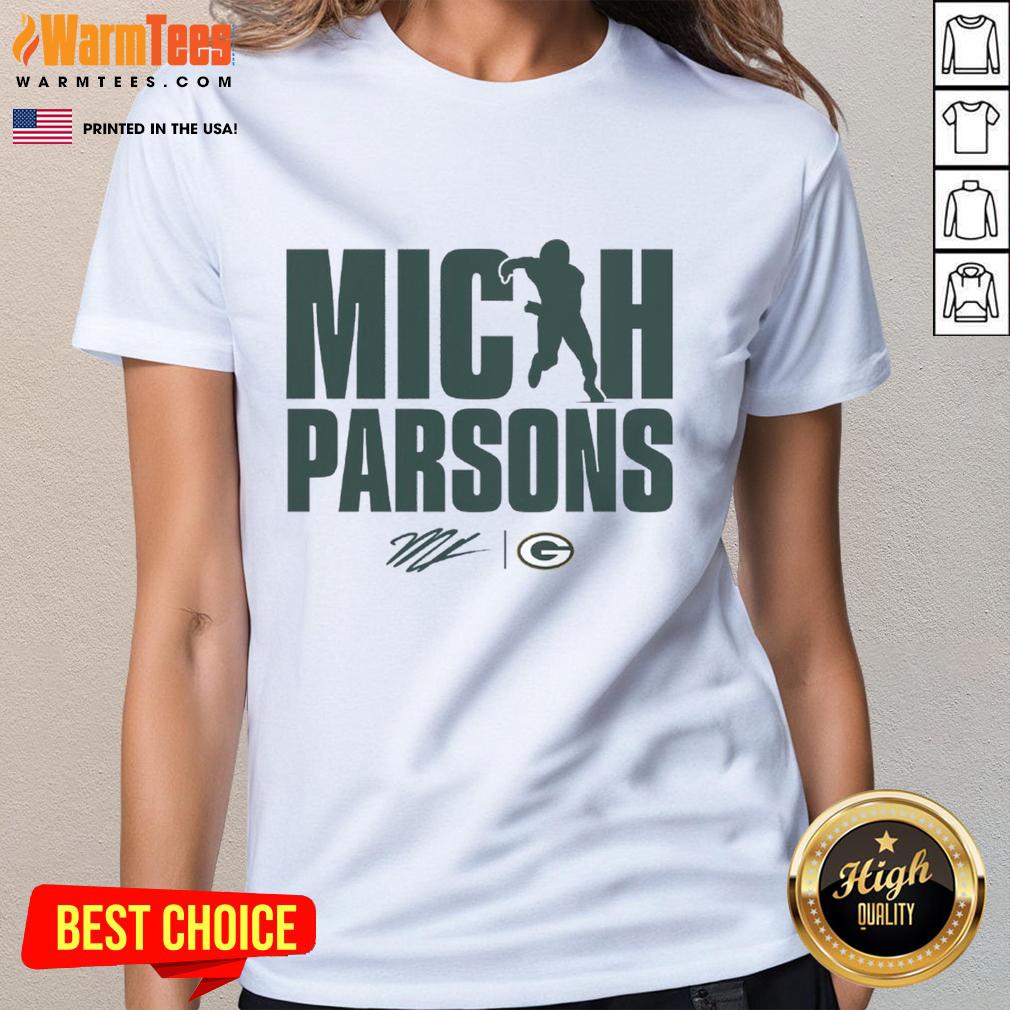 Hot Micah Parsons Green Bay Packers Figure T-Shirt - Image 3