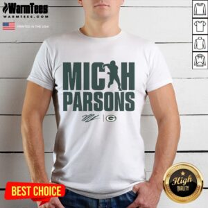 Hot Micah Parsons Green Bay Packers Figure T-Shirt