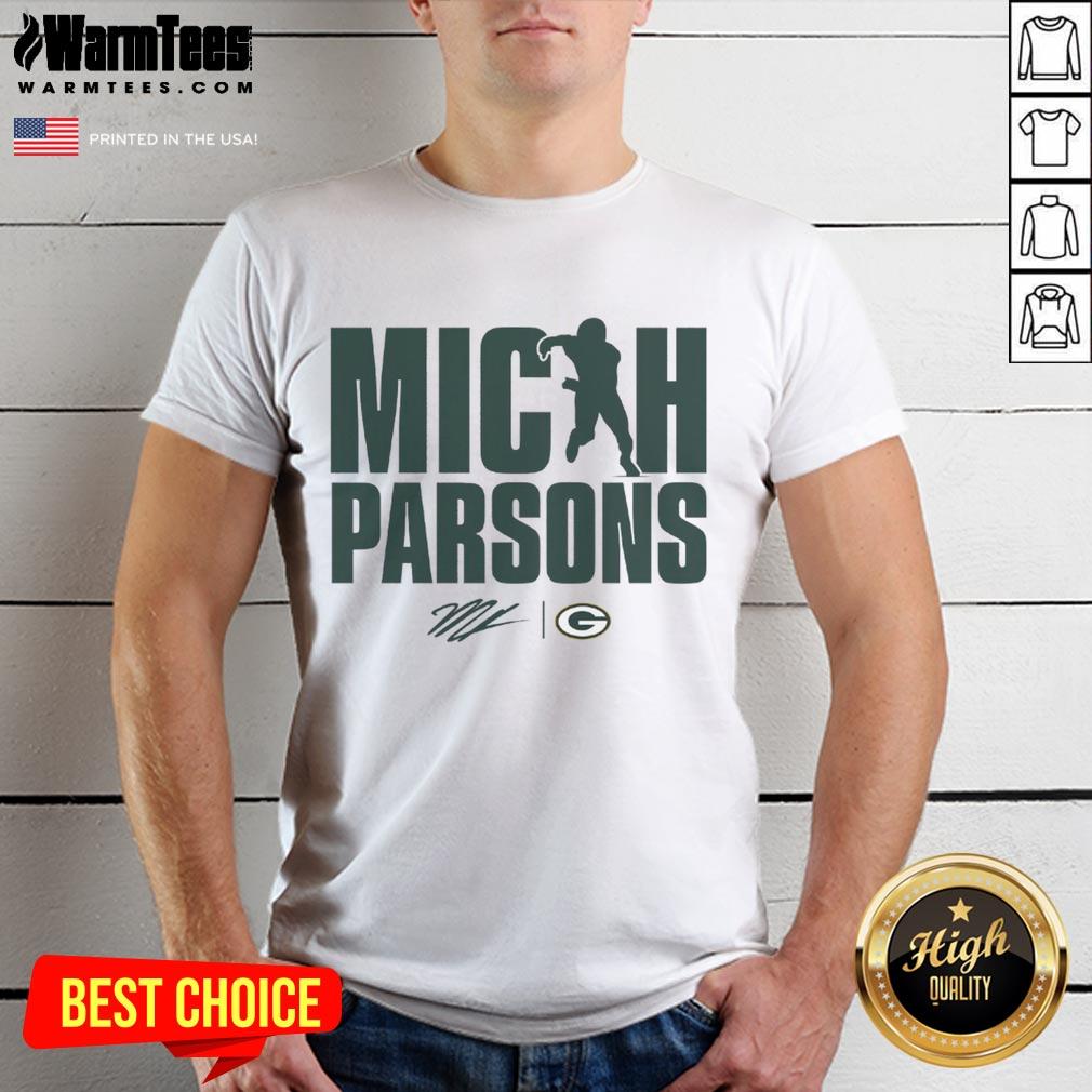 Hot Micah Parsons Green Bay Packers Figure T-Shirt