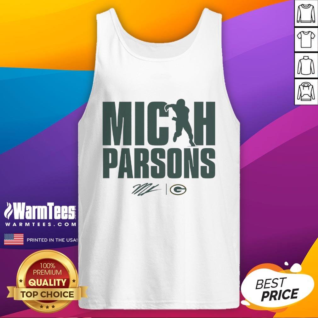 Hot Micah Parsons Green Bay Packers Figure T-Shirt - Image 4