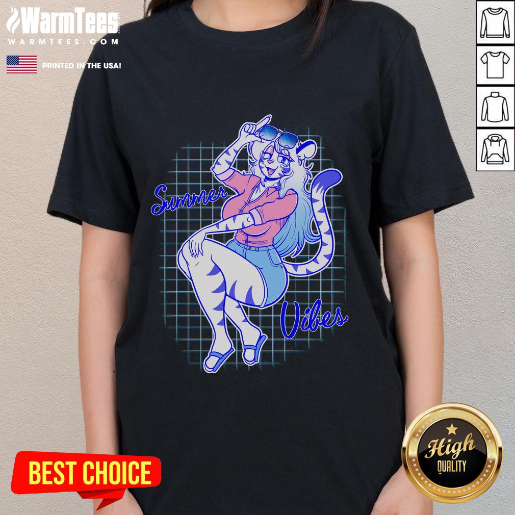 Hot ModernYasha Summer Vibes Furry T-Shirt - Image 3