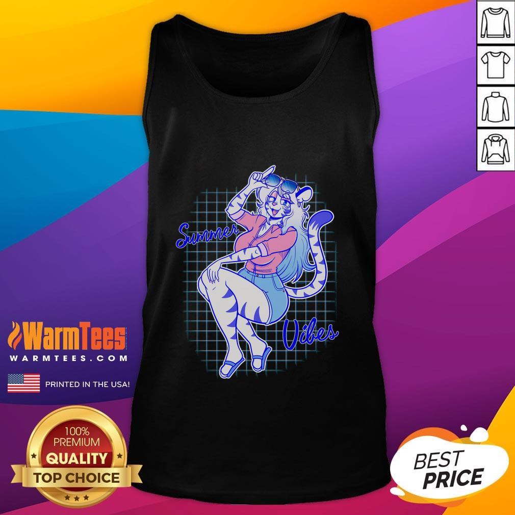 Hot ModernYasha Summer Vibes Furry T-Shirt - Image 4