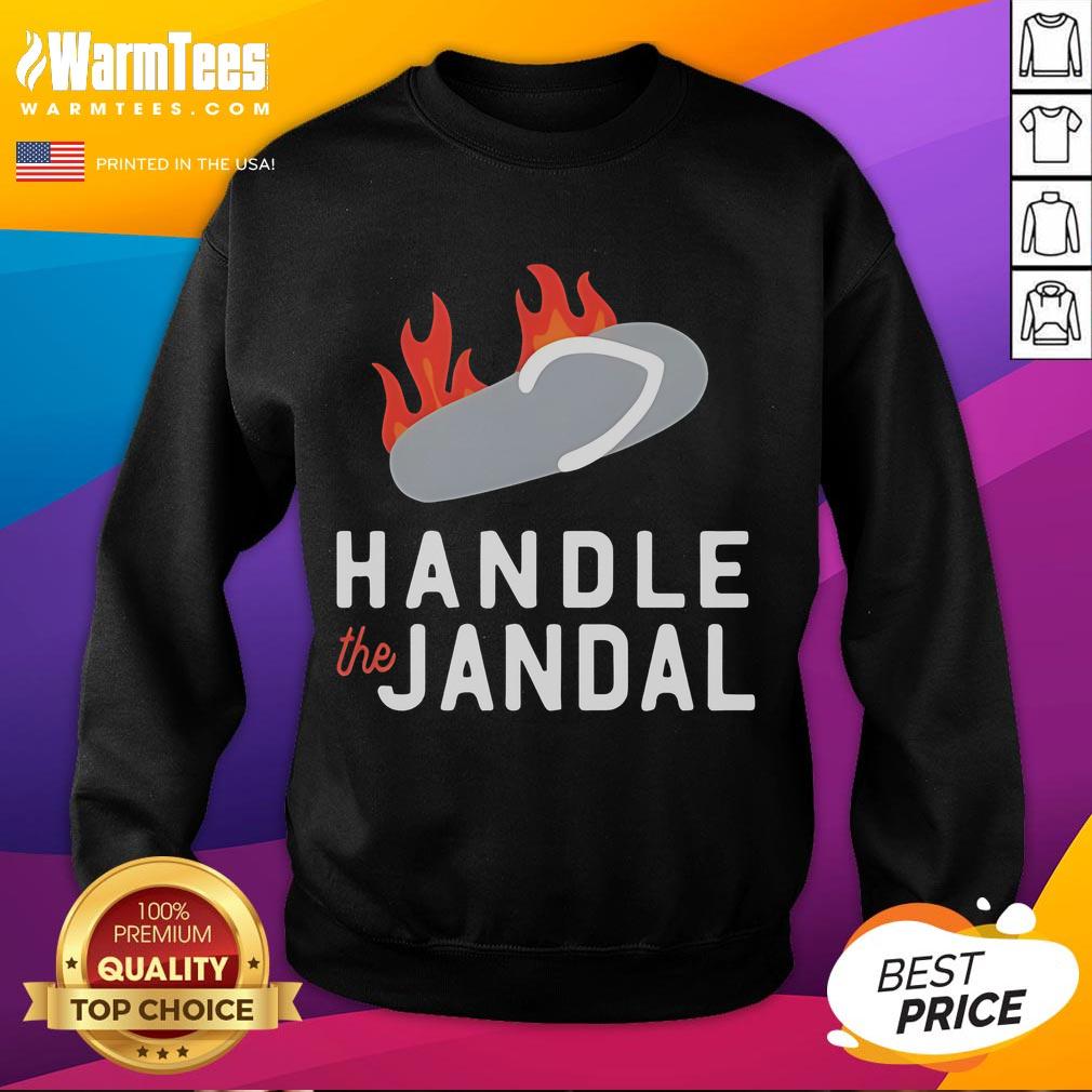 Hot Mr Vintage Handle The Jandal T-Shirt - Image 5