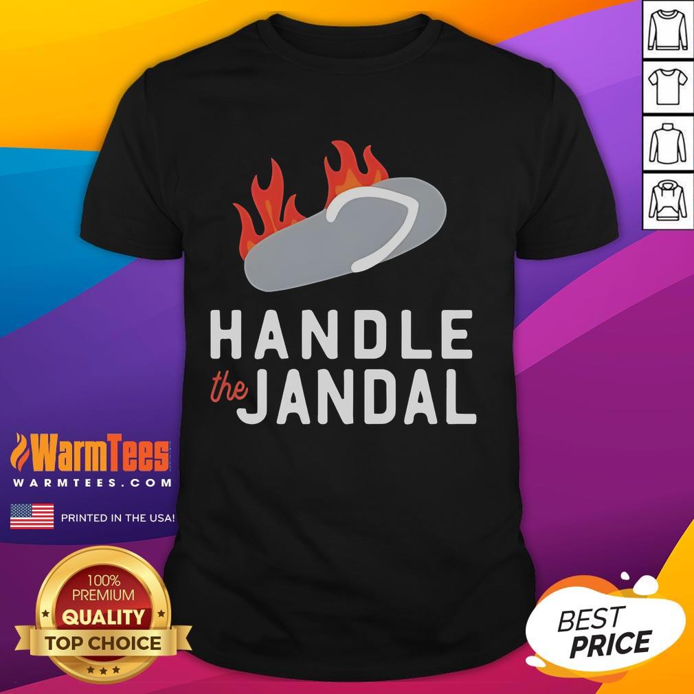Hot Mr Vintage Handle The Jandal T-Shirt