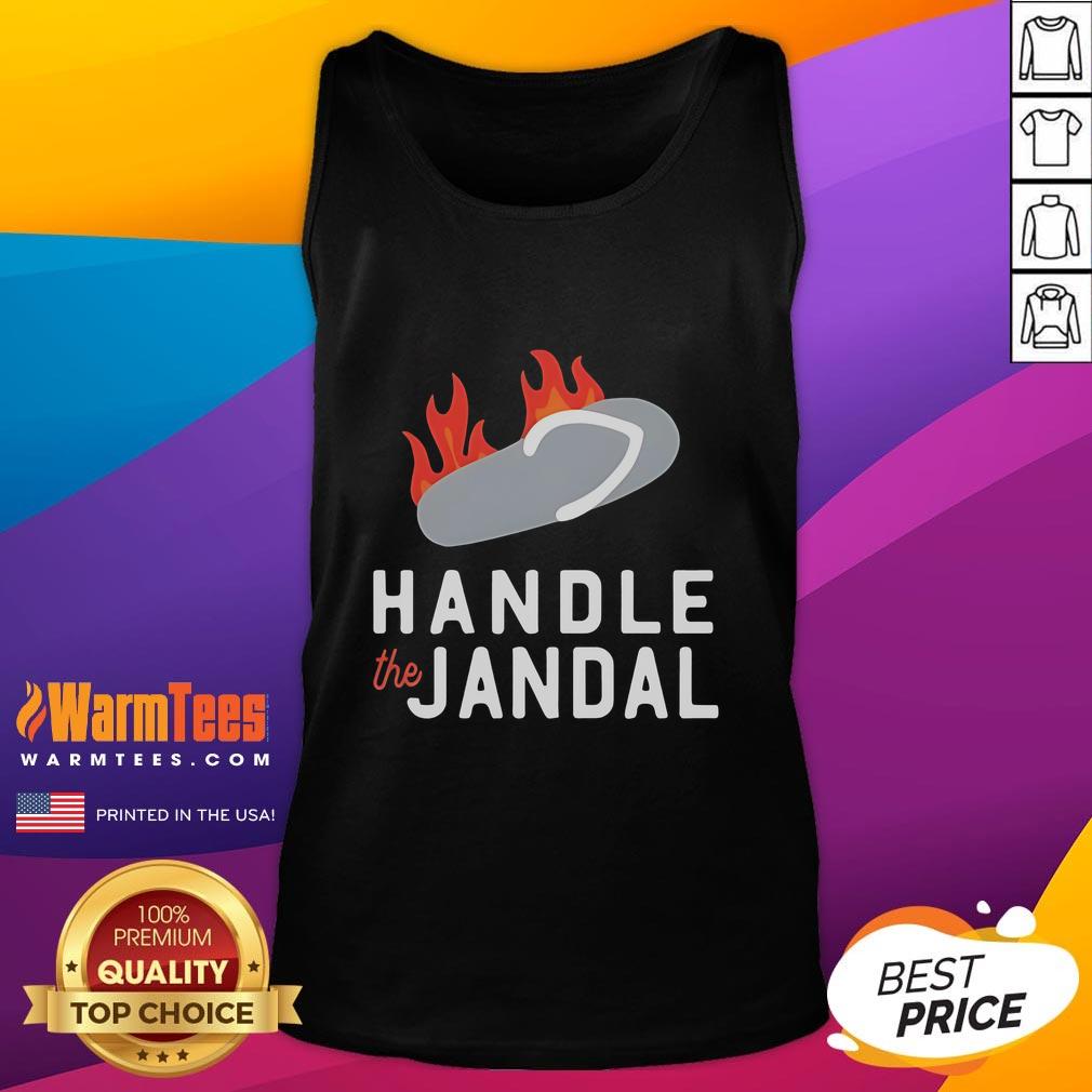 Hot Mr Vintage Handle The Jandal T-Shirt - Image 4