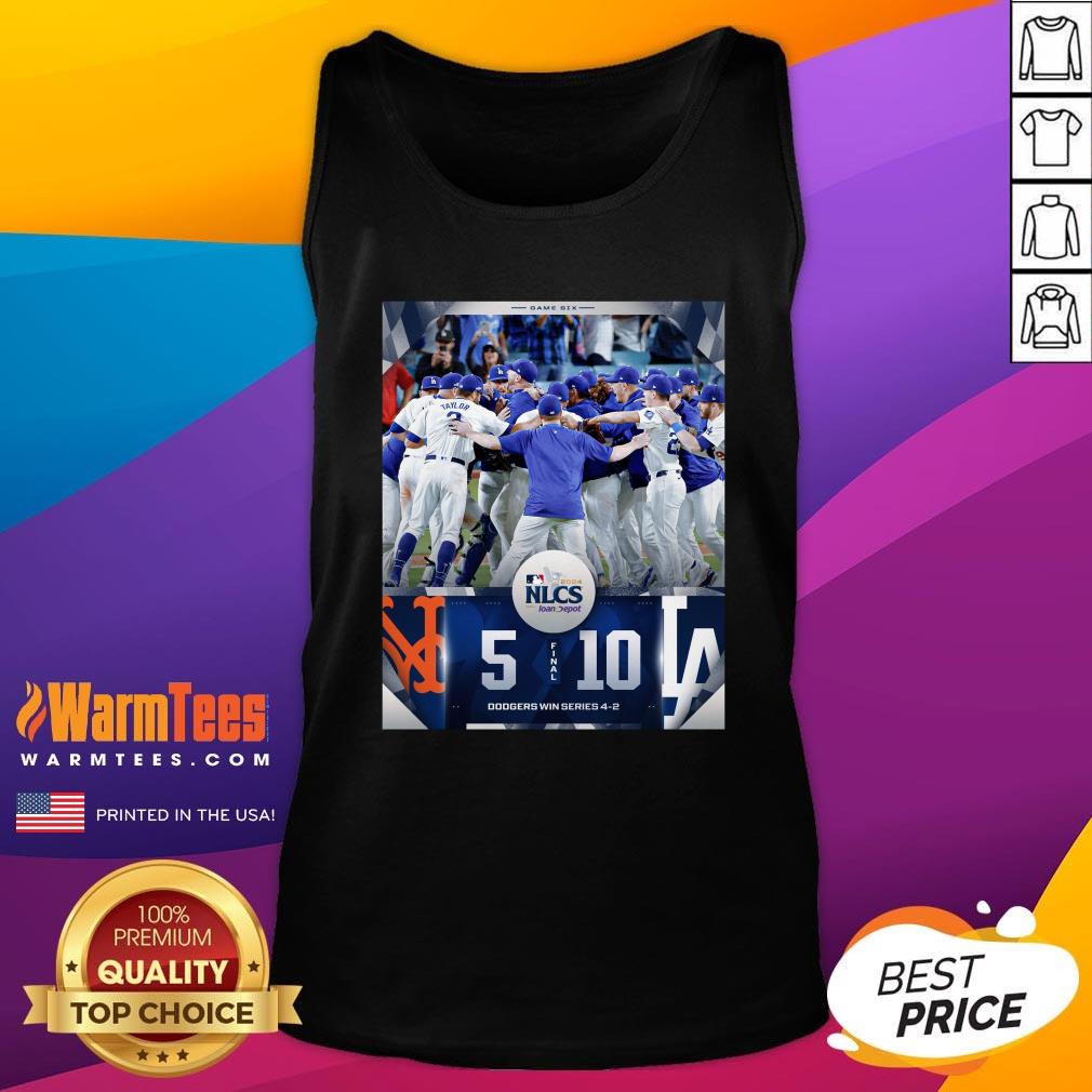Hot New York Mets 5-10 Los Angeles Dodgers Final NLCS 2024 T-Shirt - Image 5