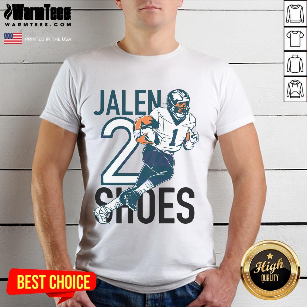Hot Philadelphia Eagles Jalen Hurts Two Shoes T-Shirt