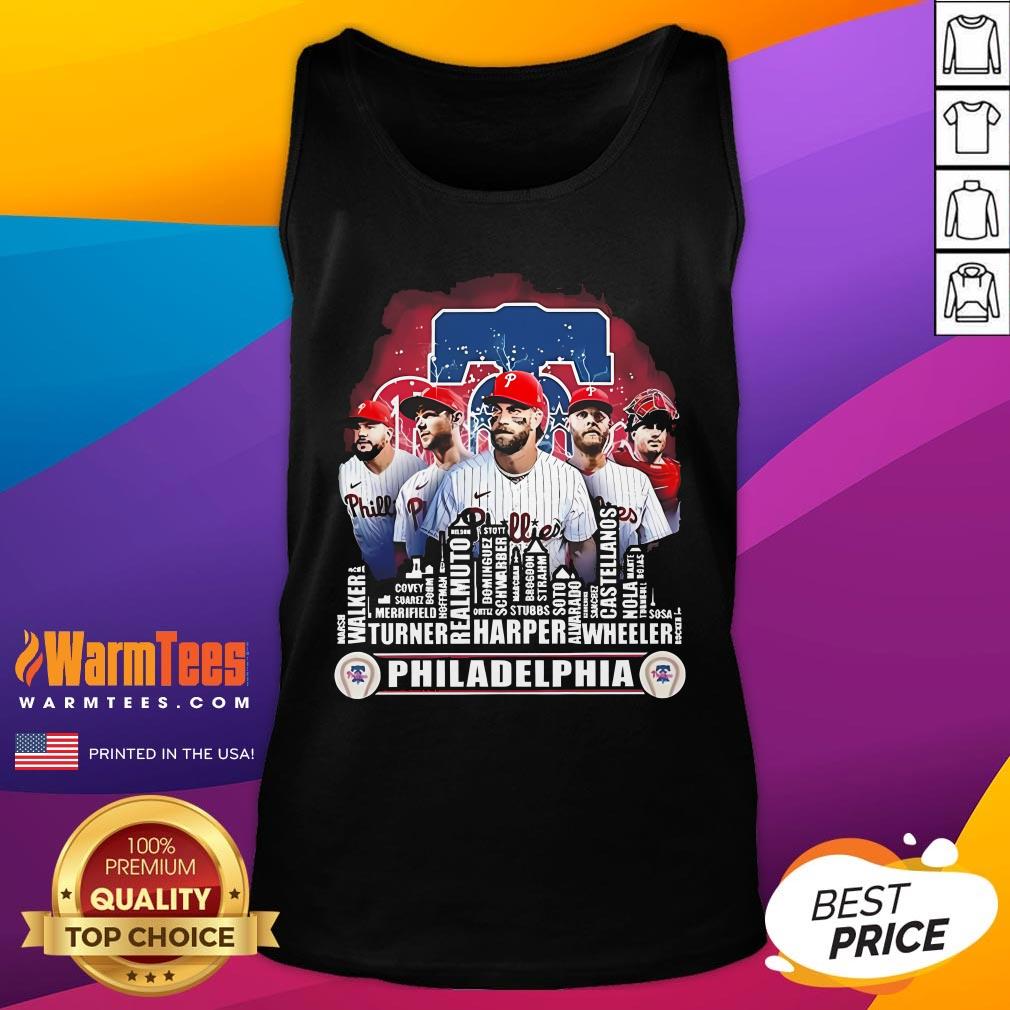 Hot Philadelphia Phillies Skyline 2024 The Champions Baseball T-Shirt - Image 5