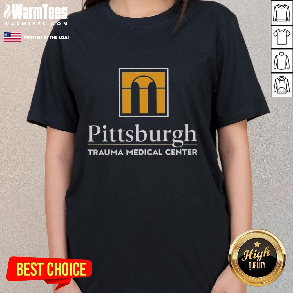 Hot Pittsburgh Trauma Medical Center Logo T-Shirt - Image 3