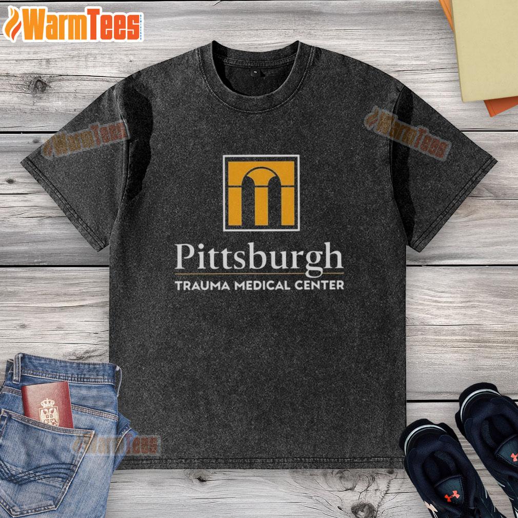 Hot Pittsburgh Trauma Medical Center Logo T-Shirt - Image 6