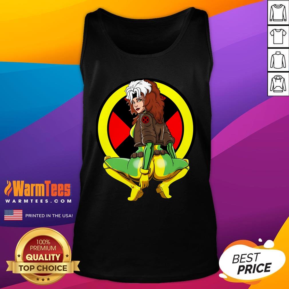 Hot Rouge Bombshell X-Men T-Shirt - Image 5