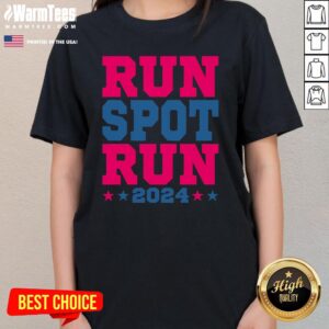 Alternative view of Hot Run Spot Run 2024 T-Shirt