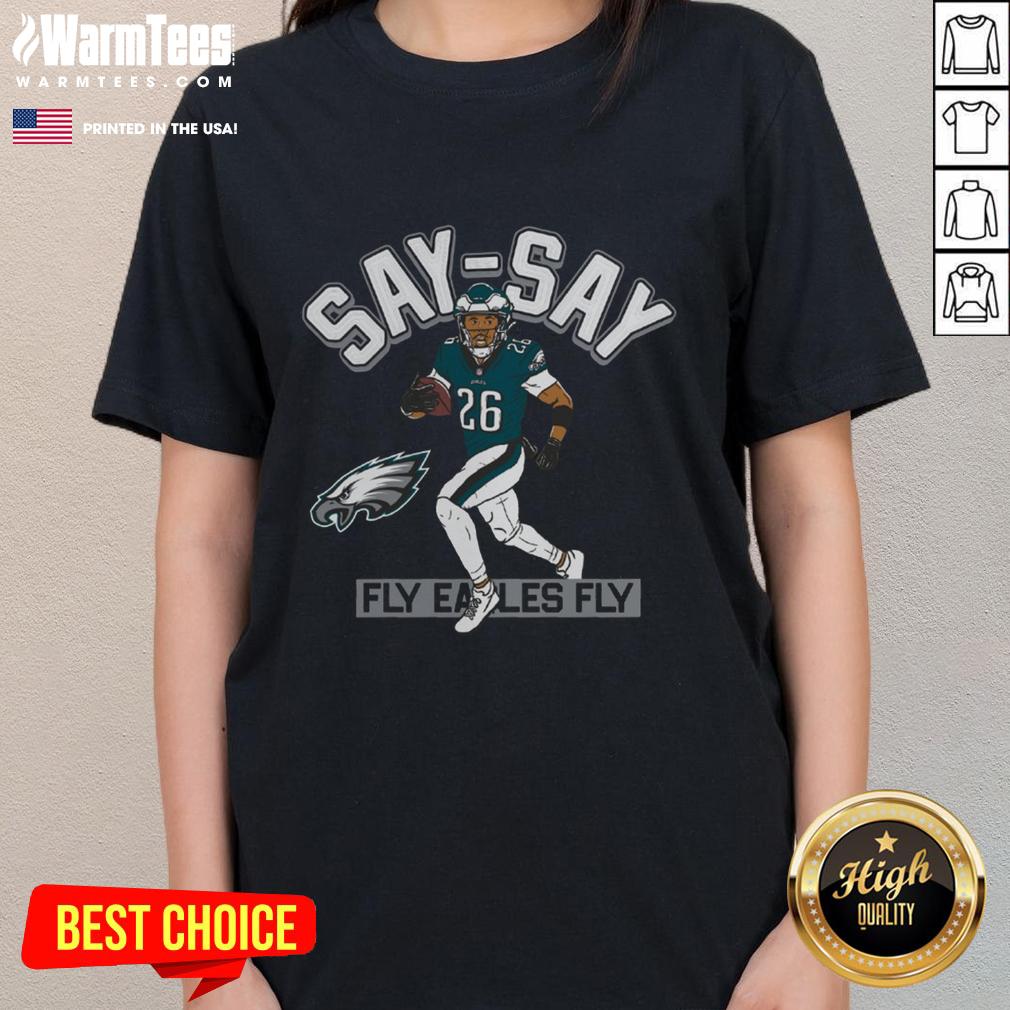 Hot Saquon Barkley Philadelphia Eagles Player Illustrative Pack T-Shirt - Image 3