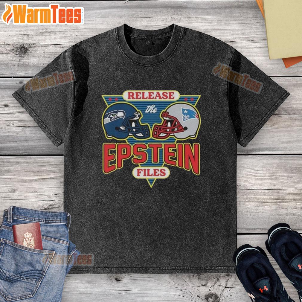 Hot Seattle Seahawks Vs New England Patriots Release The Epstein Files T-Shirt - Image 6