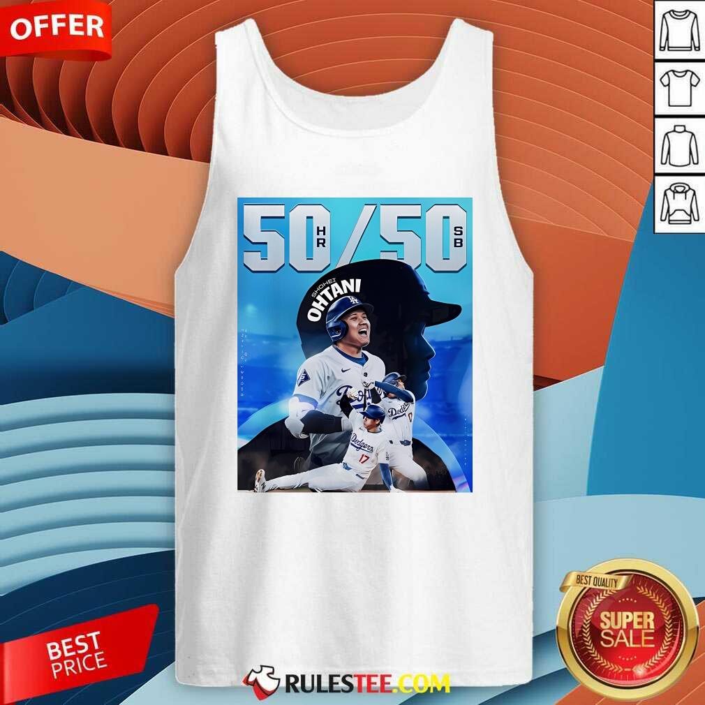 Hot Shohei Ohtani Is The Founder Of The 50 50 Club T-Shirt - Image 3