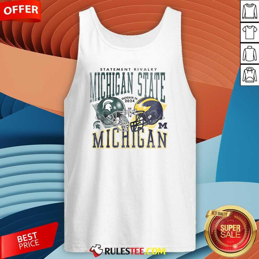 Hot Statement Rivalry Michigan Wolverines Football T-Shirt - Image 3