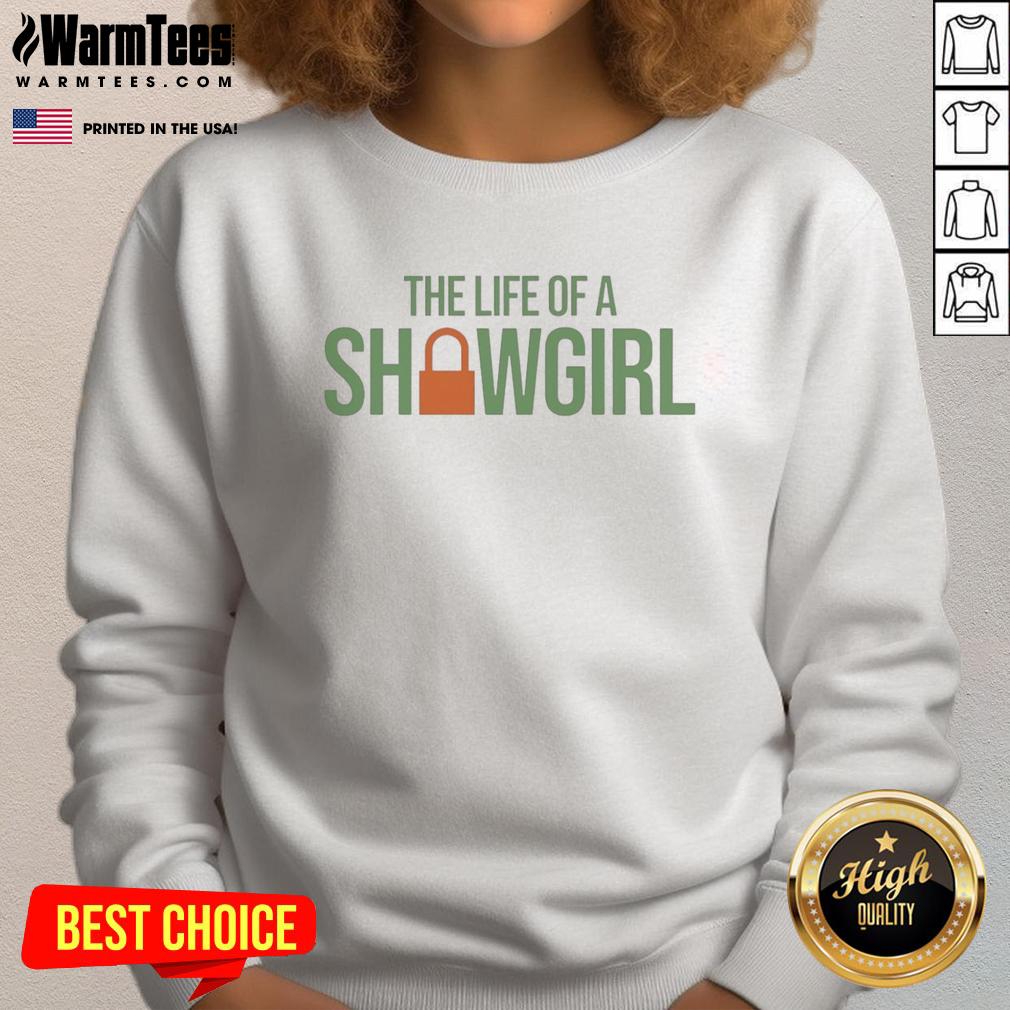 Hot Taylor The Life Of A Showgirl 2025 Orange Lock T-Shirt - Image 5