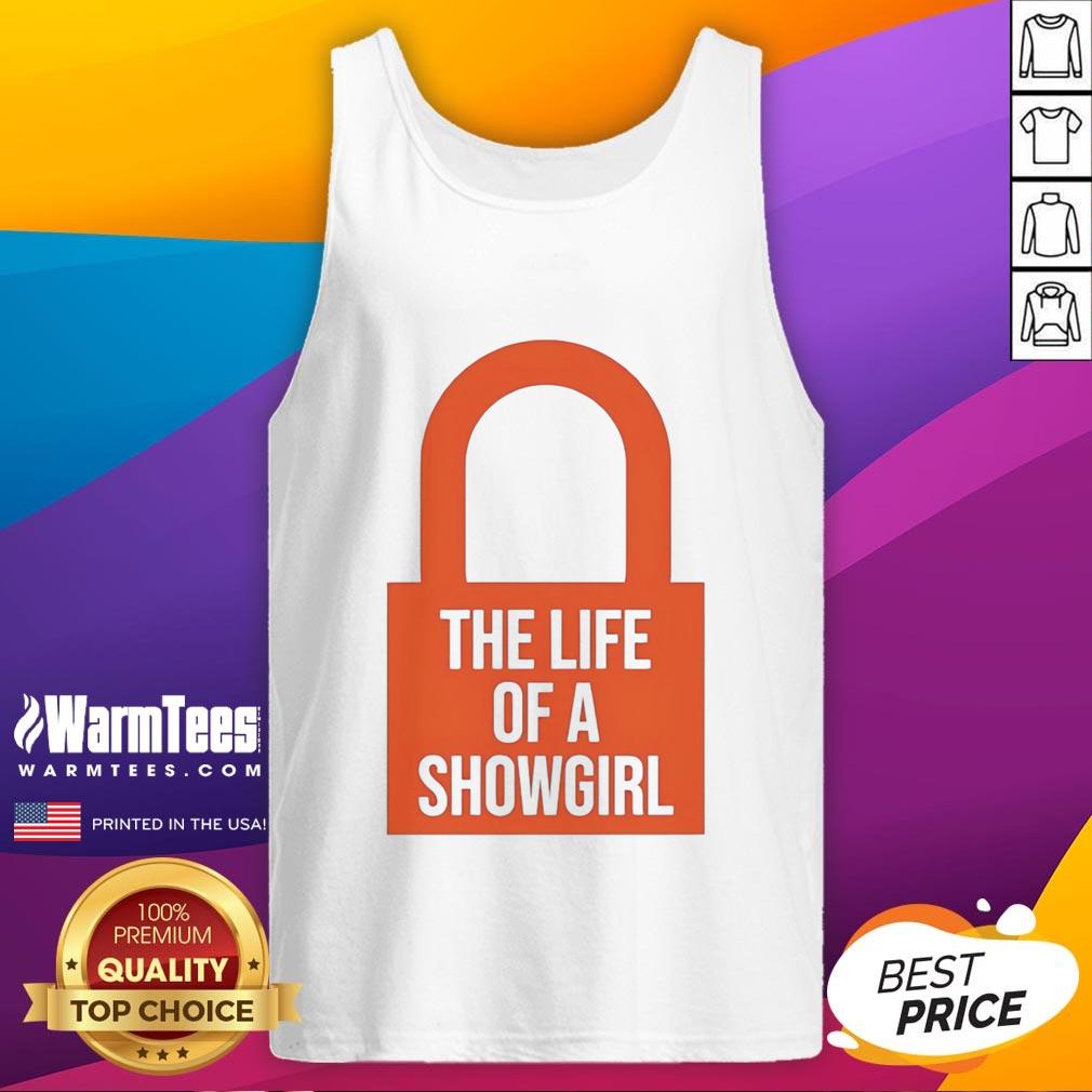 Hot The Life Of A Showgirl Taylor Orange Lock T-Shirt - Image 3