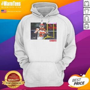 Alternative view of Hot Travis Kelce Kansas City Chiefs Heart Signature T-Shirt