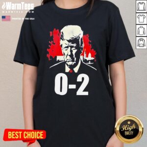 Alternative view of Hot Trump 0 2 Trump Shot In Golf Florida T-Shirt