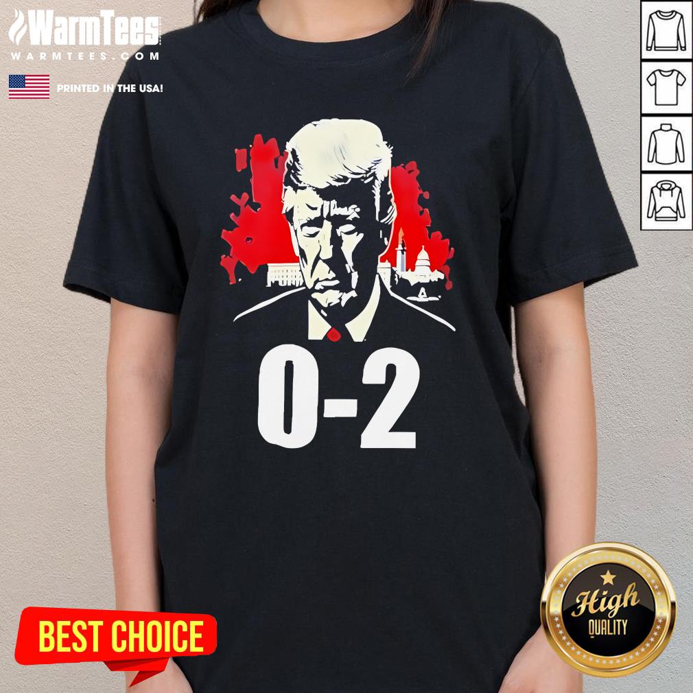 Hot Trump 0 2 Trump Shot In Golf Florida T-Shirt - Image 2