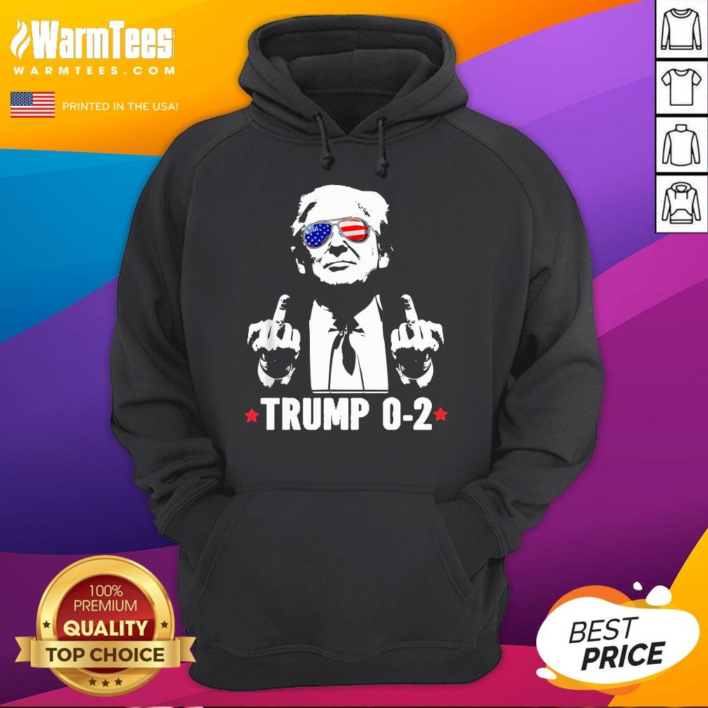 Hot Trump 2024 0-2 Trump You Again Trump Win Missed Vote Trump T-Shirt - Image 3
