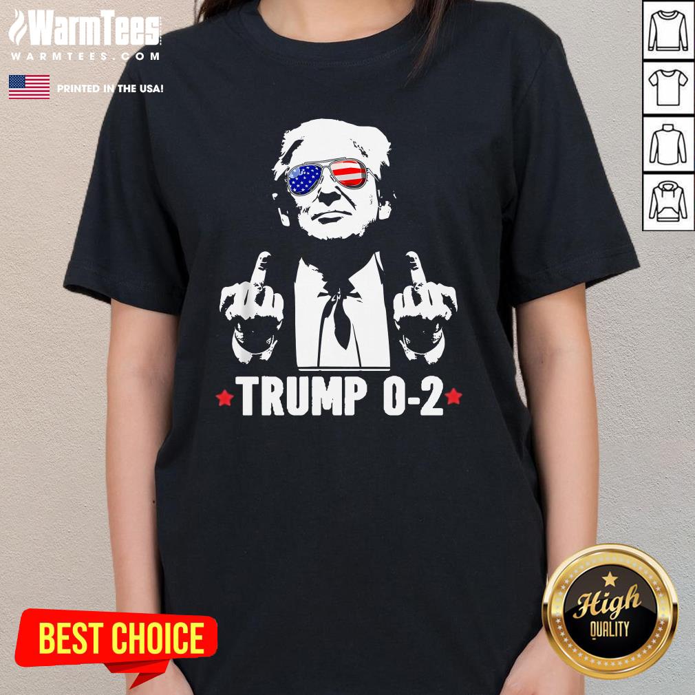 Hot Trump 2024 0-2 Trump You Again Trump Win Missed Vote Trump T-Shirt - Image 2