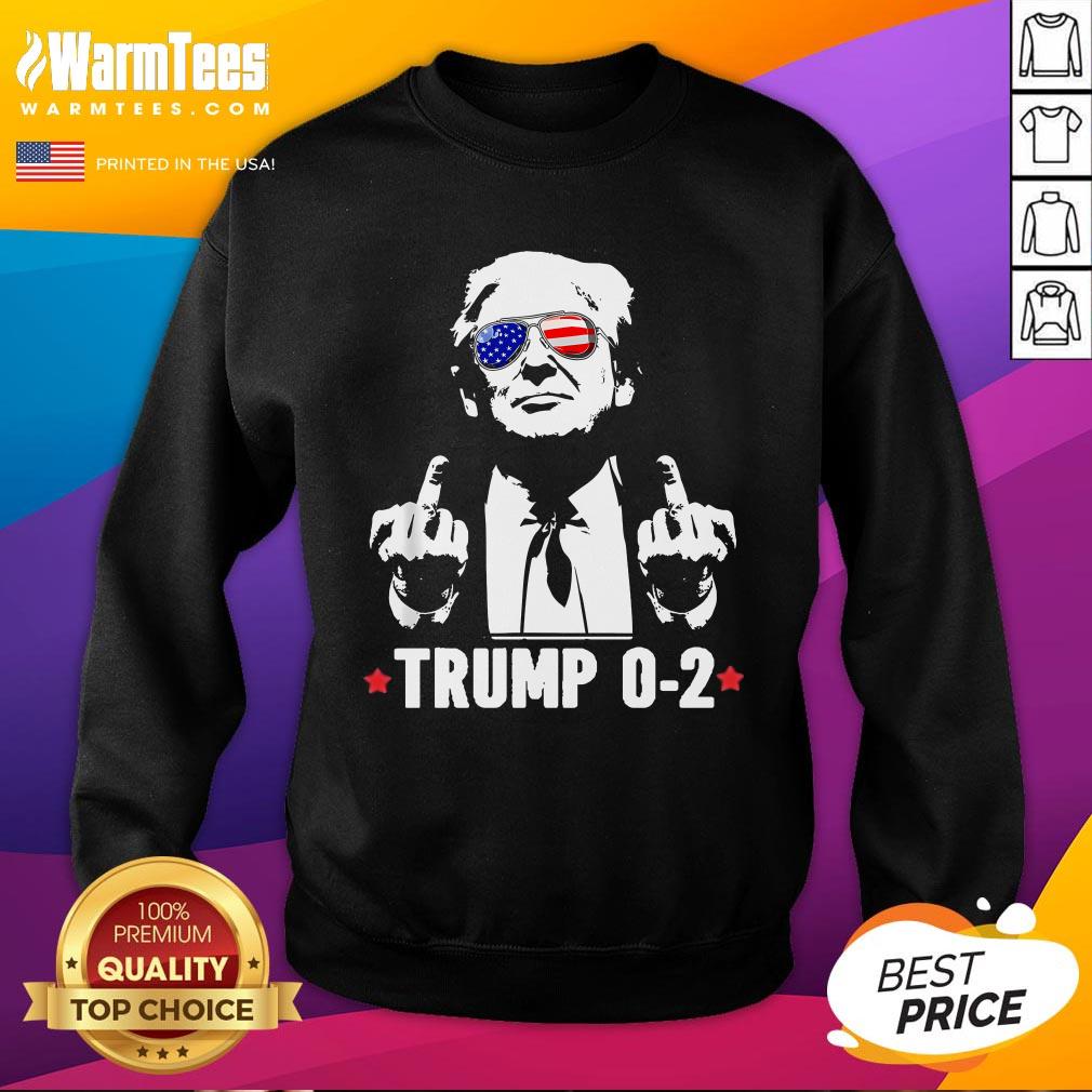 Hot Trump 2024 0-2 Trump You Again Trump Win Missed Vote Trump T-Shirt - Image 4